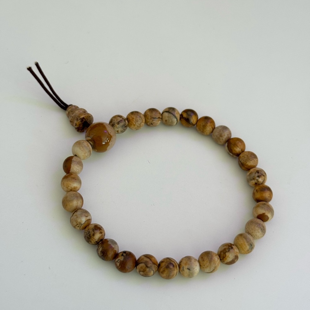 Authentic Jasper Beaded Bracelet